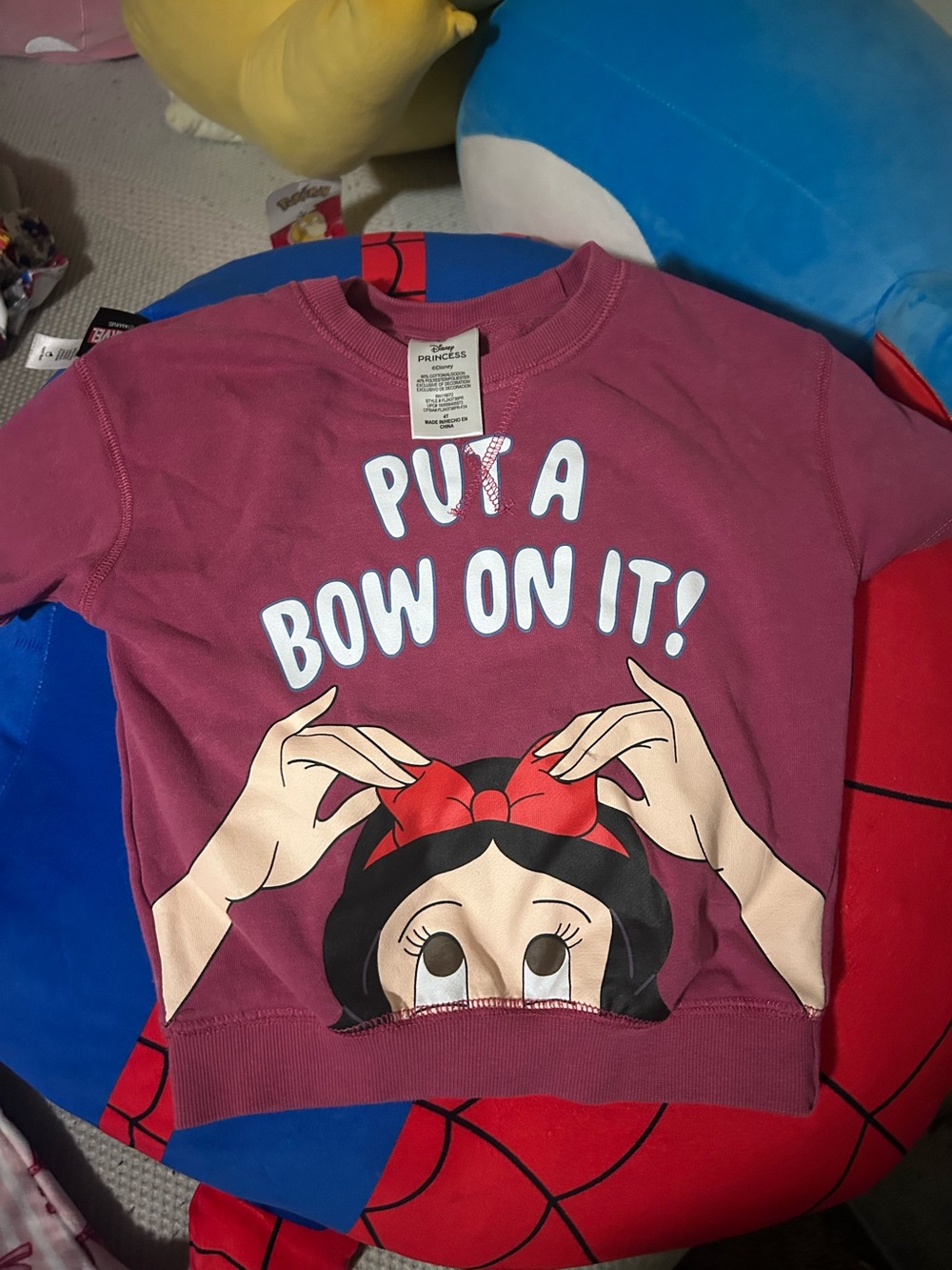 Put a Bow On It Disney shirt